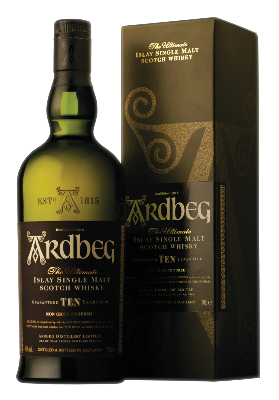 Ardbeg Ten Years Old Single Islay Malt Scotch Whisky