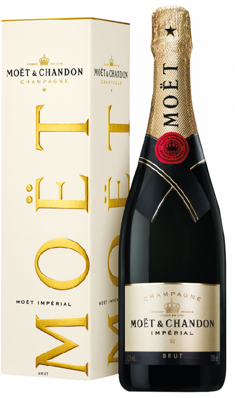 Moët & Chandon · Brut Impérial in der Geschenkverpackung