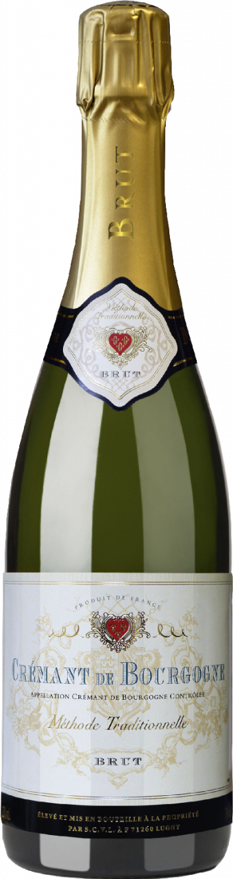 Cave de Lugny Crémant de Bourgogne Brut AOP Methode Traditionelle