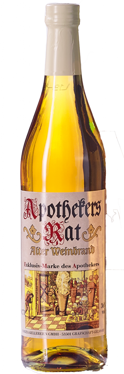 Sonstiges Apothekers Rat - Alter Weinbrand