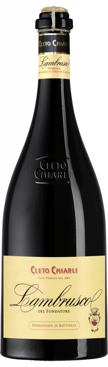 Cleto Chiarli Società Agricola "Lambrusco del Fondatore" - Frizzante Secco Lambrusco Di Sorbara DOC