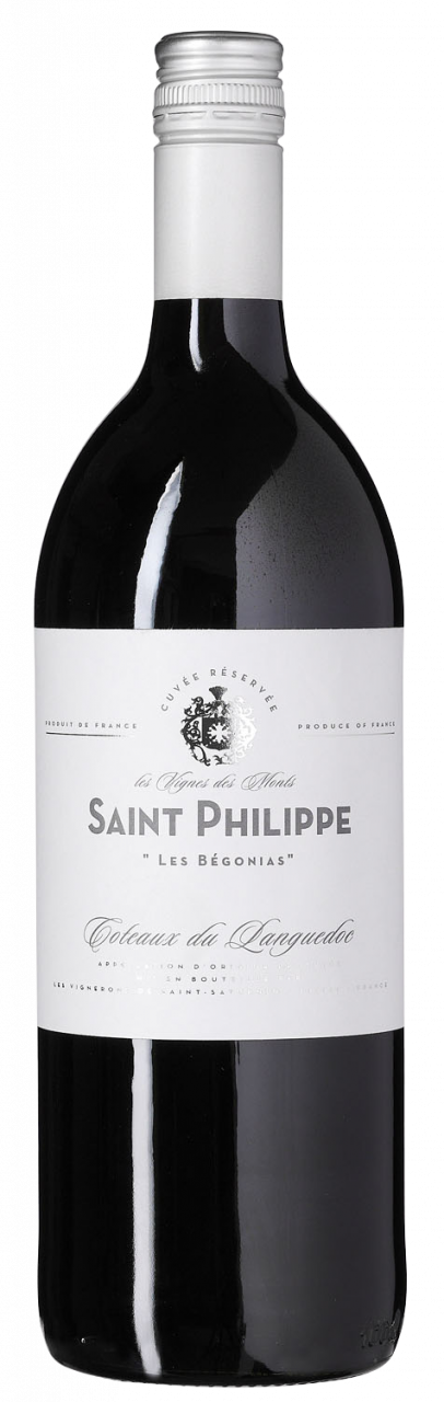 Les Vignerons de St. Saturnin Saint Philippe Les Bégonias Cuvée Reserve 1 Liter